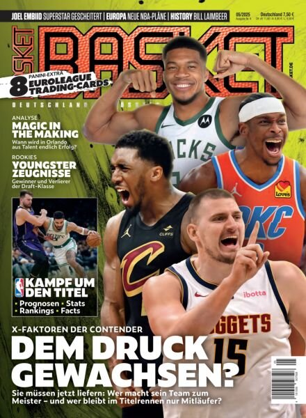 Basket Germany – Mai 2025 Cover