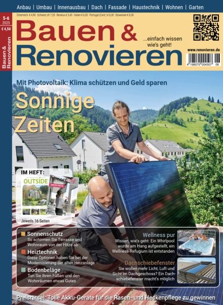 Bauen & Renovieren – Mai-Juni 2025 Cover