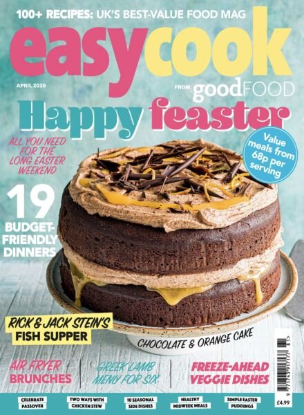 BBC Easy Cook UK – April 2025 Cover