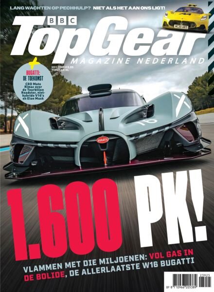 BBC Top Gear Netherlands – Mei 2025 Cover