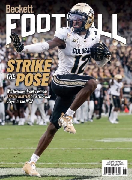 Beckett Football – May 2025 Cover