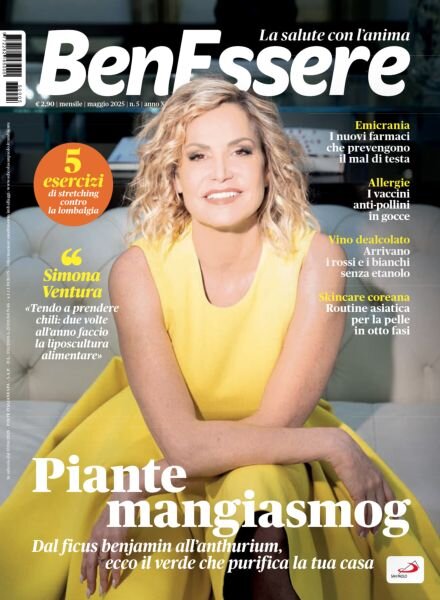 Benessere – Maggio 2025 Cover