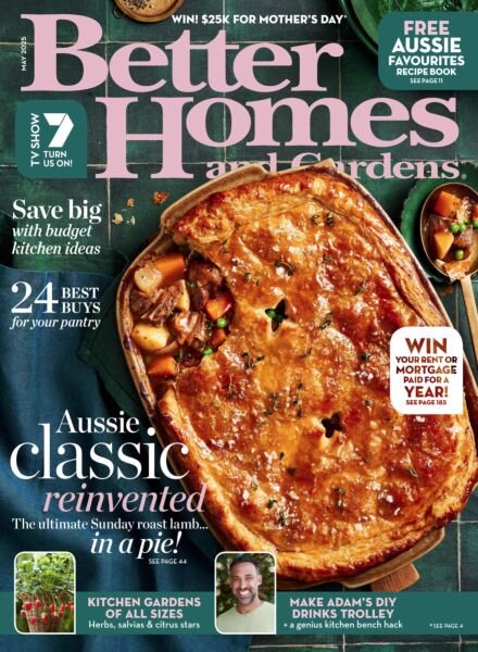 Better Homes and Gardens Australia – May 2025 Cover