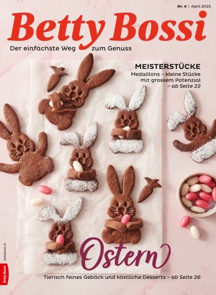 Betty Bossi – April 2025 Cover