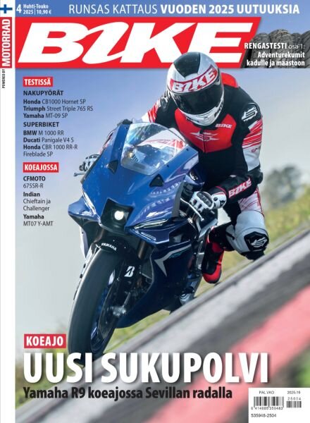 Bike Finland – Huhtikuu 2025 Cover