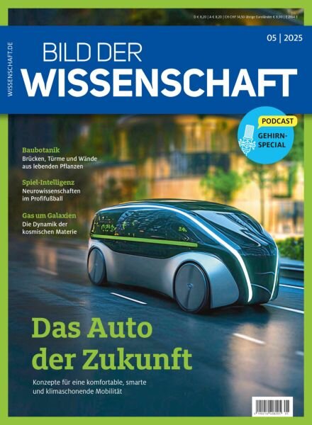 Bild der Wissenschaft – Mai 2025 Cover