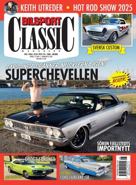 Bilsport Classic – April 2025 Cover