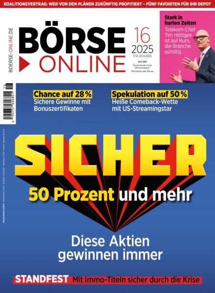 Borse Online – 17 April 2025 Cover