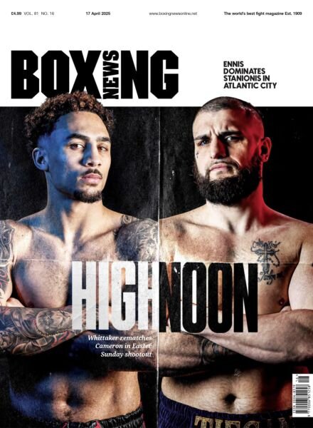 Boxing News – 17 April 2025 Cover