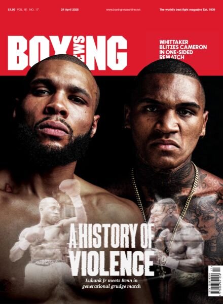 Boxing News – 24 April 2025 Cover