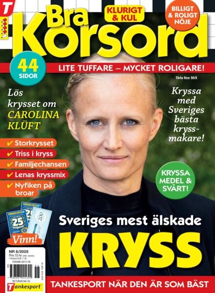 Bra Korsord – 16 April 2025 Cover