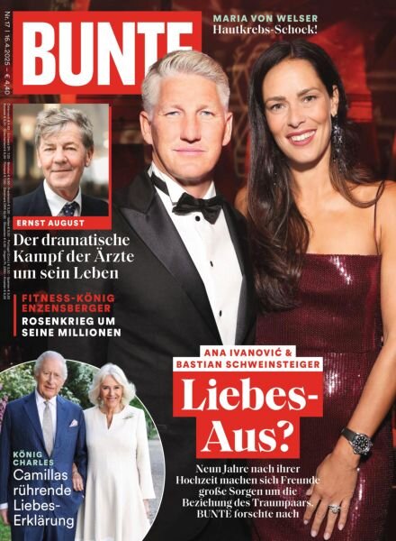 Bunte – 16 April 2025 Cover