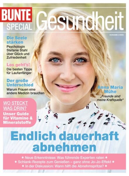 Bunte Gesundheit – 10 April 2025 Cover