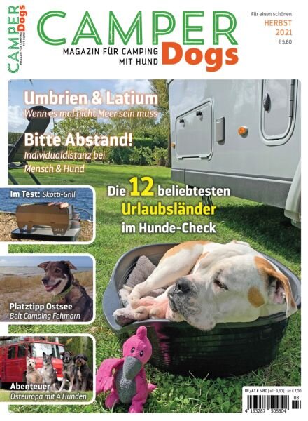 Camper-Dogs – 5 August 2021 Cover