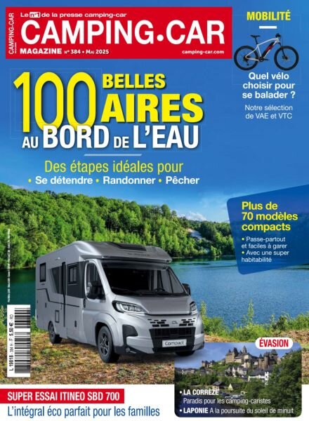 Camping-Car Magazine – Mai 2025 Cover