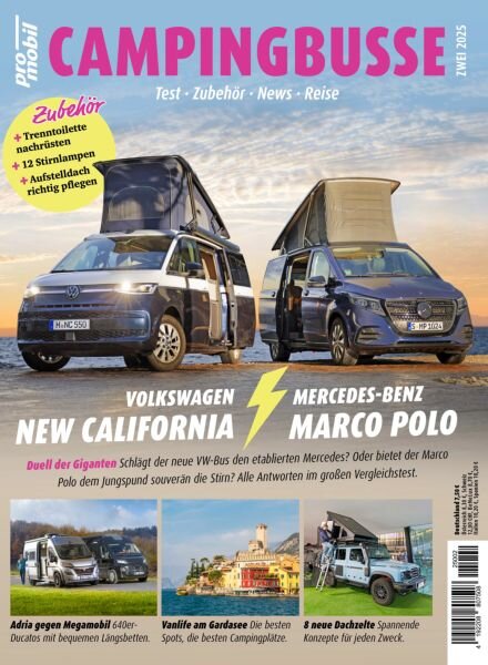 Campingbusse – April 2025 Cover