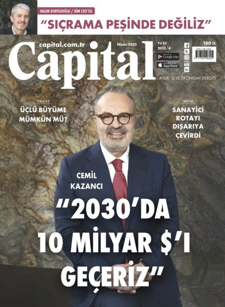 Capital Turkiye – 31 Mart 2025 Cover