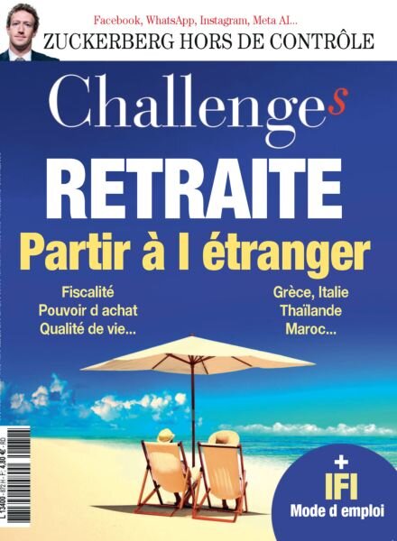 Challenges – 24 Avril 2025 Cover