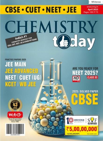 Chemistry Today – April 2025 Cover