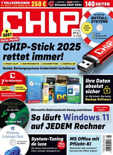 Chip Germany – Mai 2025 Cover