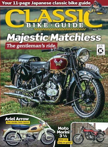 Classic Bike Guide – May 2025 Cover