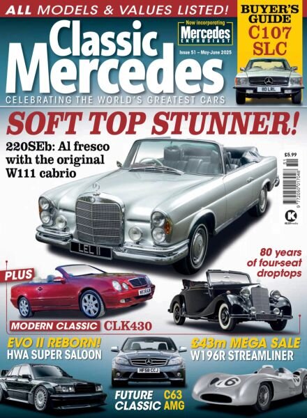 Classic Mercedes – May-June 2025 Cover