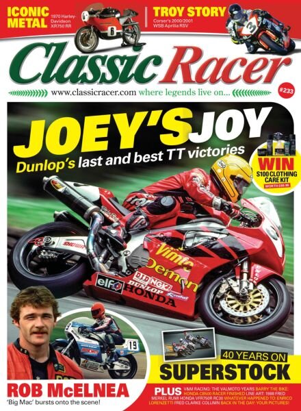 Classic Racer – May-June 25 Cover