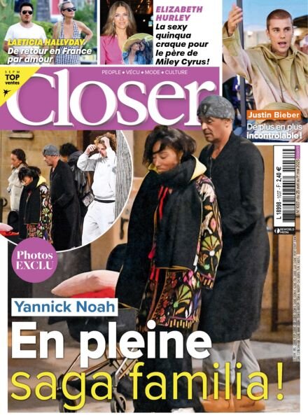 Closer France – 25 Avril 2025 Cover