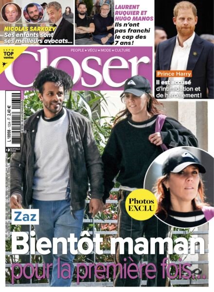 Closer France – 4 Avril 2025 Cover