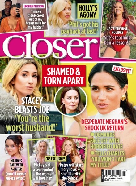 Closer UK – 12 April 2025 Cover