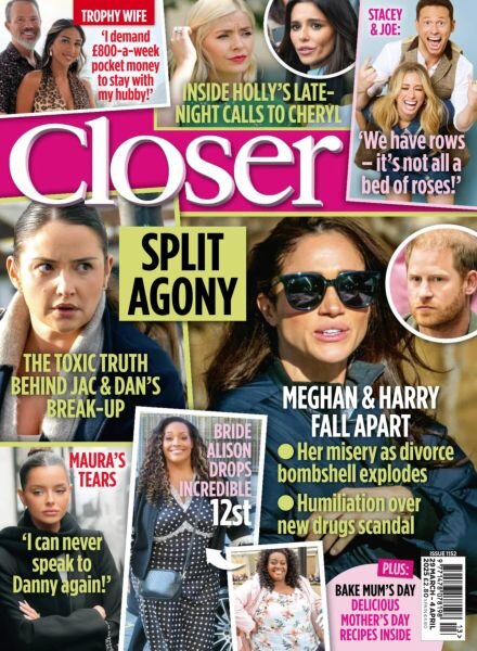 Closer UK – 29 March 2025 Cover