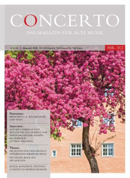 Concerto – 8 April 2025 Cover