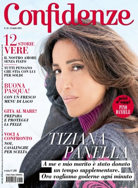 Confidenze – 15 Aprile 2025 Cover