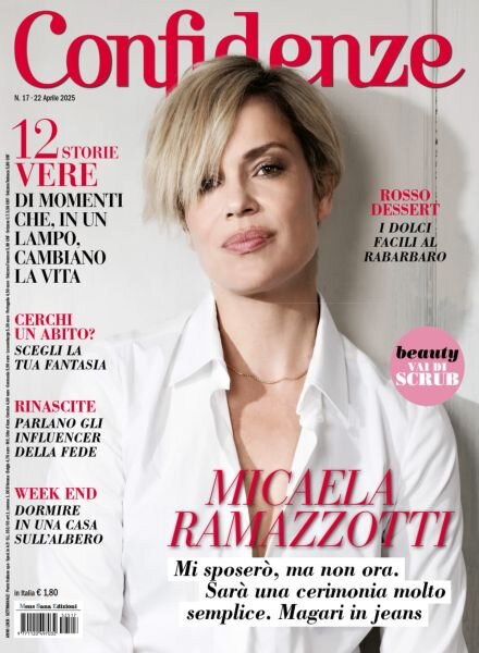 Confidenze – 22 Aprile 2025 Cover