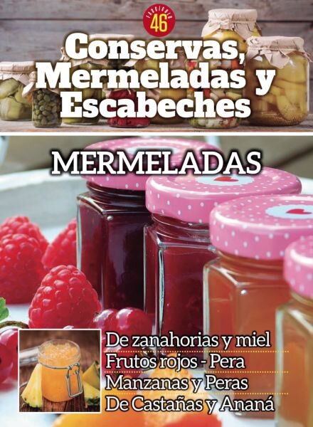 Conservas mermeladas y escabeches – Abril 2025 Cover