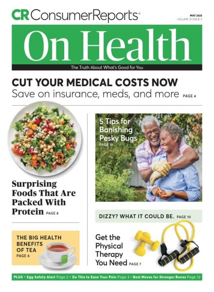 Consumer Reports on Health – May 2025 Cover