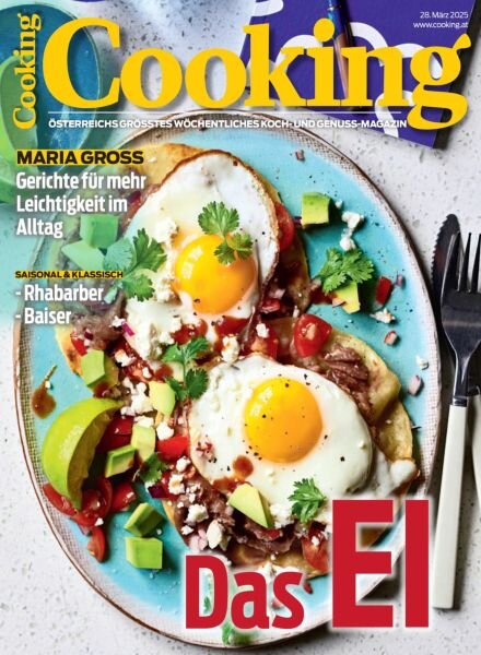 Cooking Austria – 28 Marz 2025 Cover