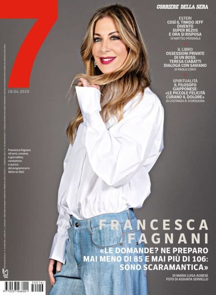 Corriere della Sera Sette – 18 Aprile 2025 Cover
