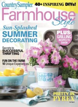 Country Sampler Farmhouse Style – Summer 2025
