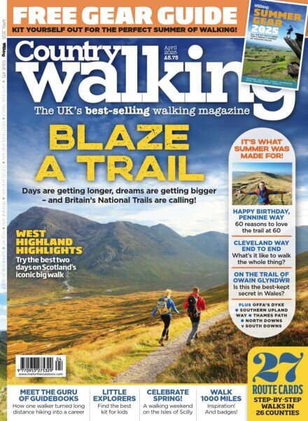 Country Walking – April 2025 Cover