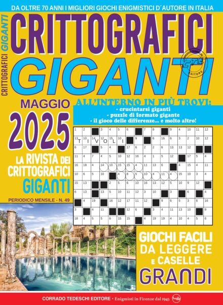 Crittografici Giganti – Maggio 2025 Cover