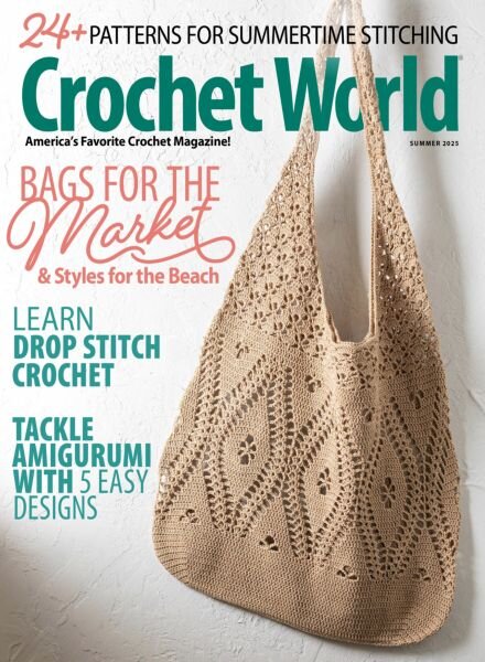 Crochet World – Summer 2025 Cover