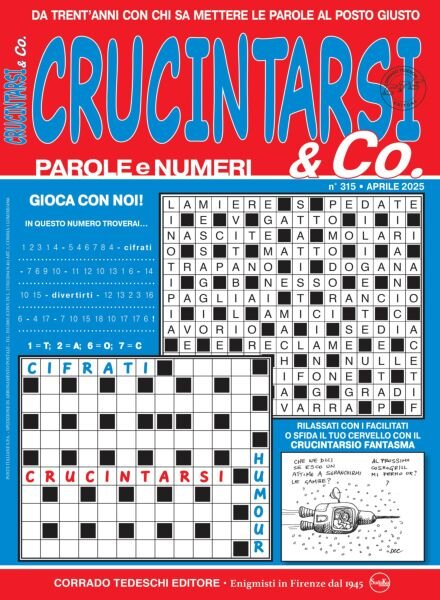 Crucintarsi & Co – Aprile 2025 Cover