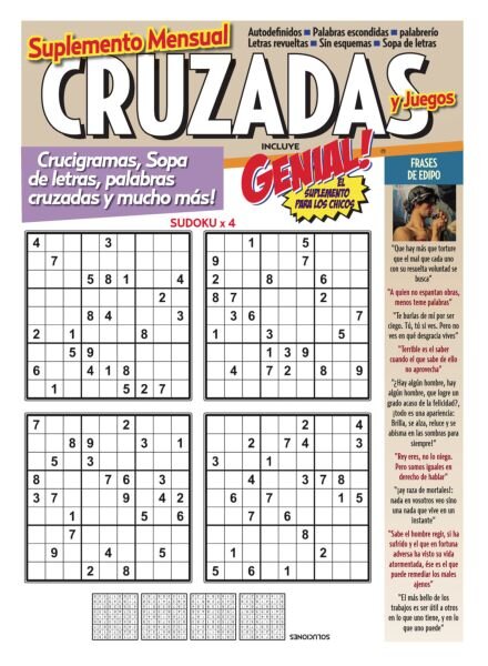 Cruzadas y Genial! – Abril 2025 Cover