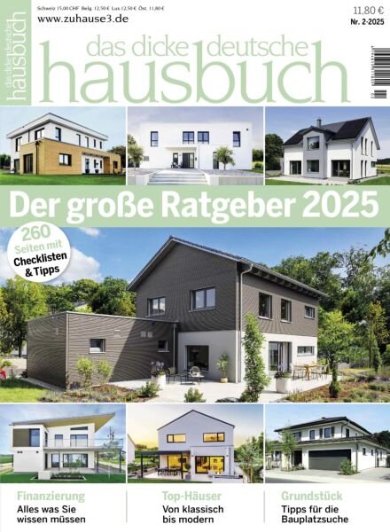 Das Dicke Deutsche Hausbuch – Nr 2 2025 Cover