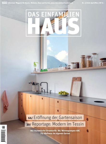 Das Einfamilienhaus – April-Mai 2025 Cover