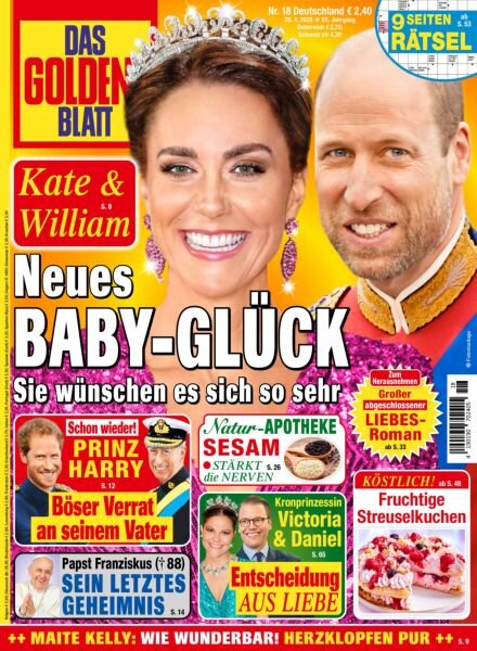 Das Goldene Blatt – 26 April 2025 Cover