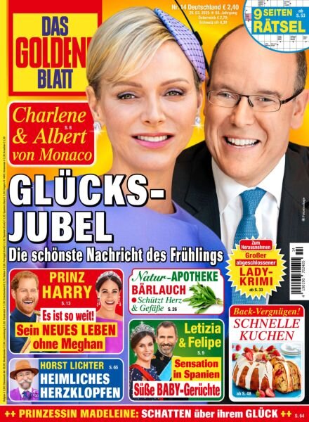 Das Goldene Blatt – 29 Marz 2025 Cover