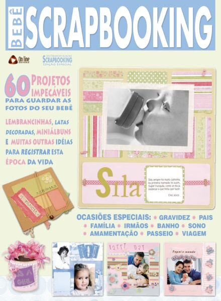 Decorando albuns Scrapbooking – Abril 2025 Cover