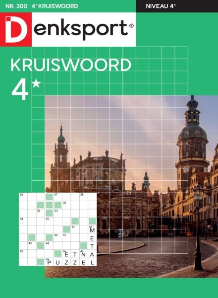 Denksport Kruiswoord 4 – 3 April 2025 Cover